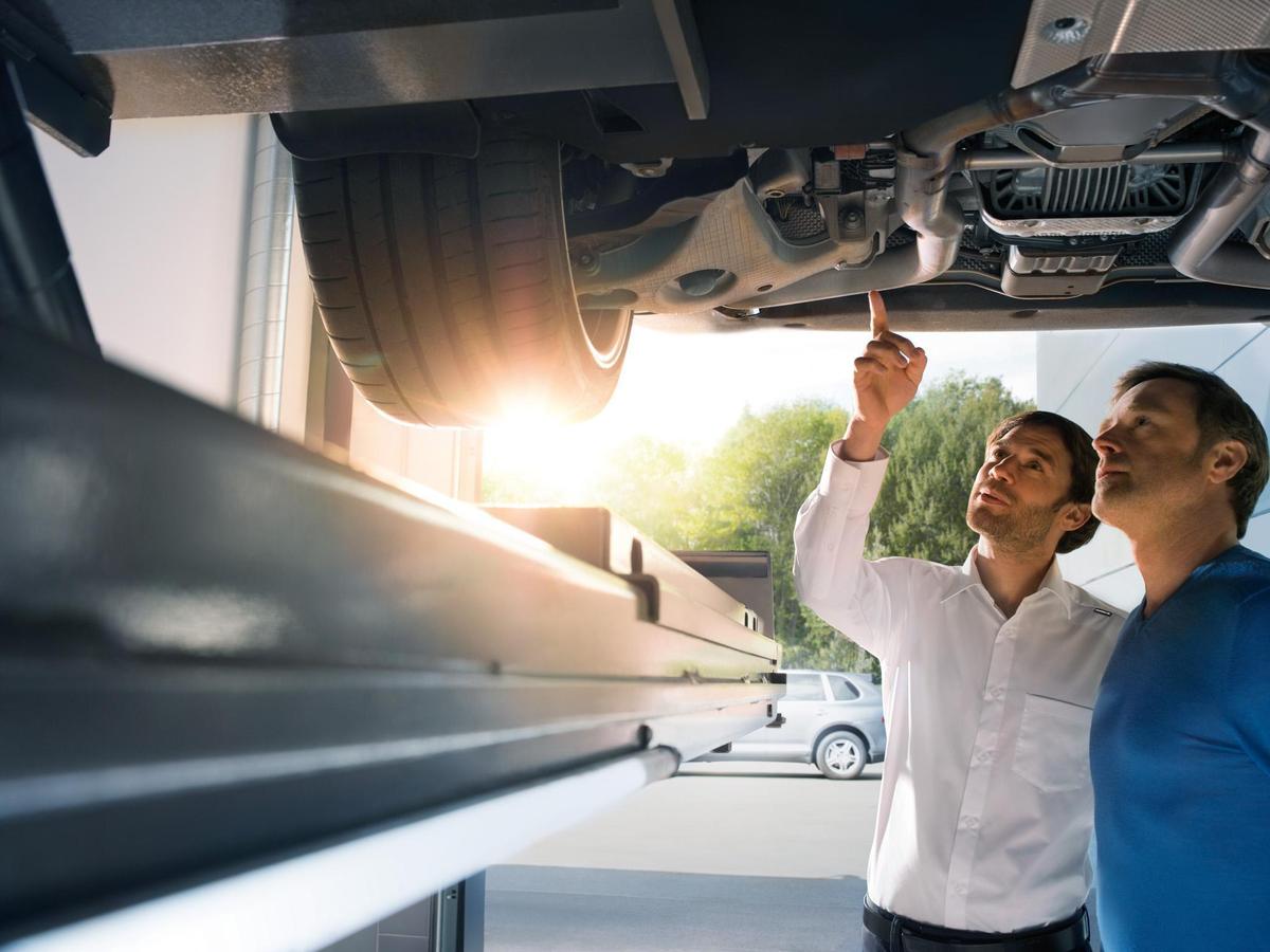 Мойка днища автомобиля