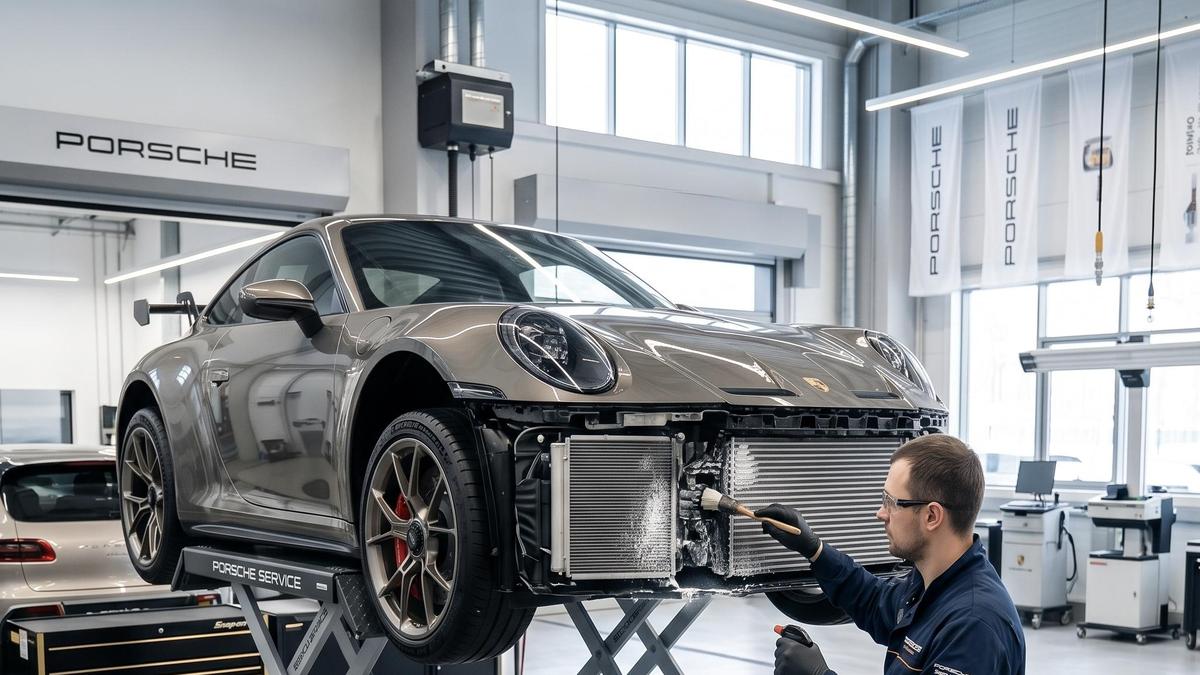 Мойка радиаторов и интеркулеров